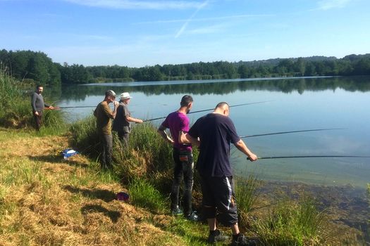 Initiation pêche pour le foyer ARELIA