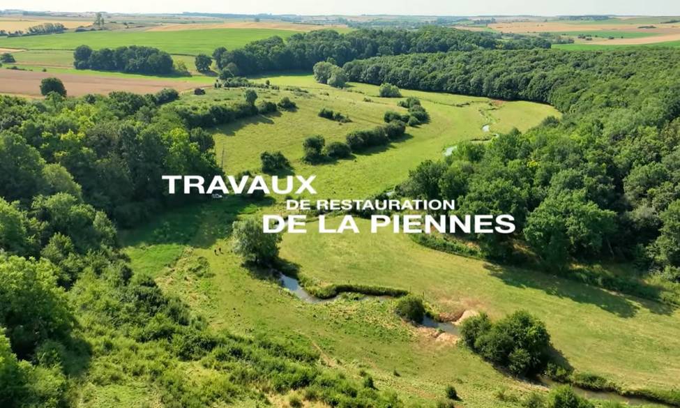 Travaux de restauration de la Piennes (54)