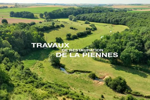 Travaux de restauration de la Piennes (54)