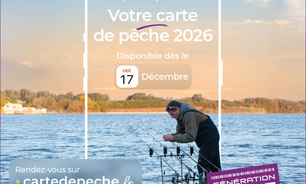 Cartes de pêche 2026