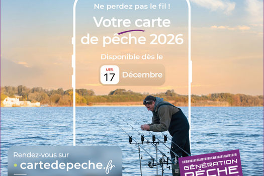 Cartes de pêche 2026