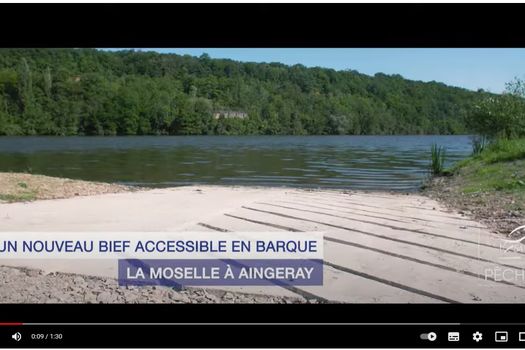 Vidéo mise à l'eau Aingeray