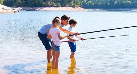 Initiation pêche en famille à Pont-à-Mousson